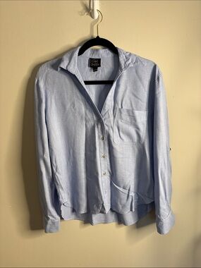 Double Zero Classic Light Blue Button-Down Shirt